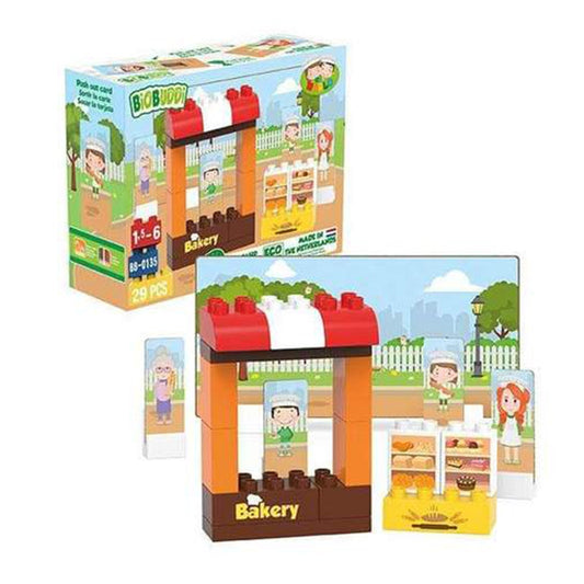 Biobuddi Our World Bakery ECO Friendly Building Set 100664