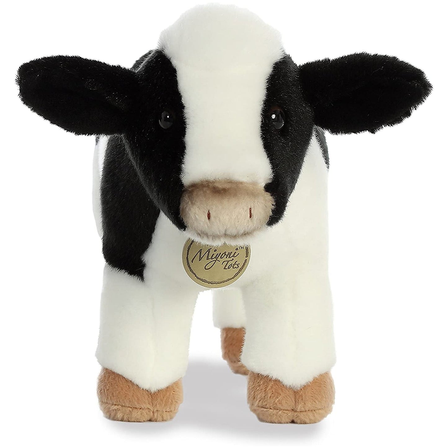 Aurora Miyoni Tots Holstein Calf 11 Inch Plush