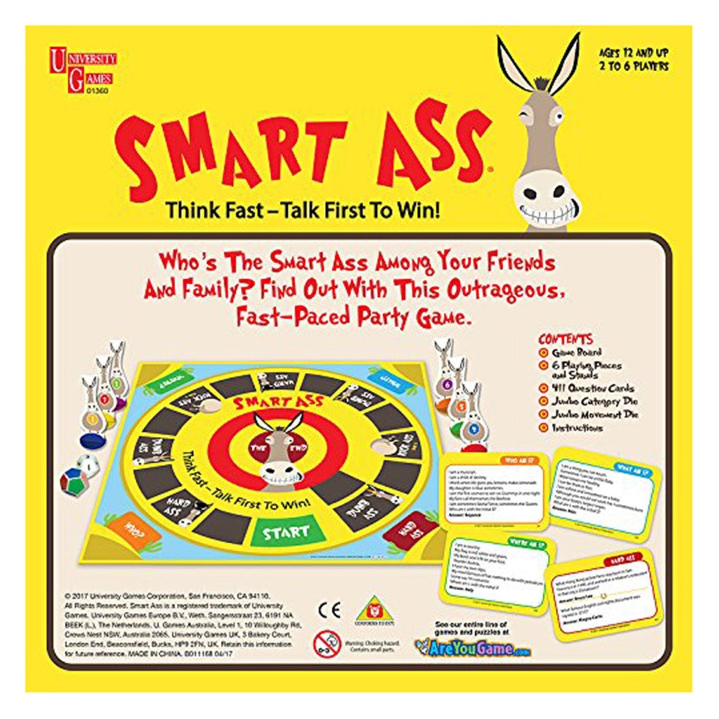 Smart Ass The Board Game