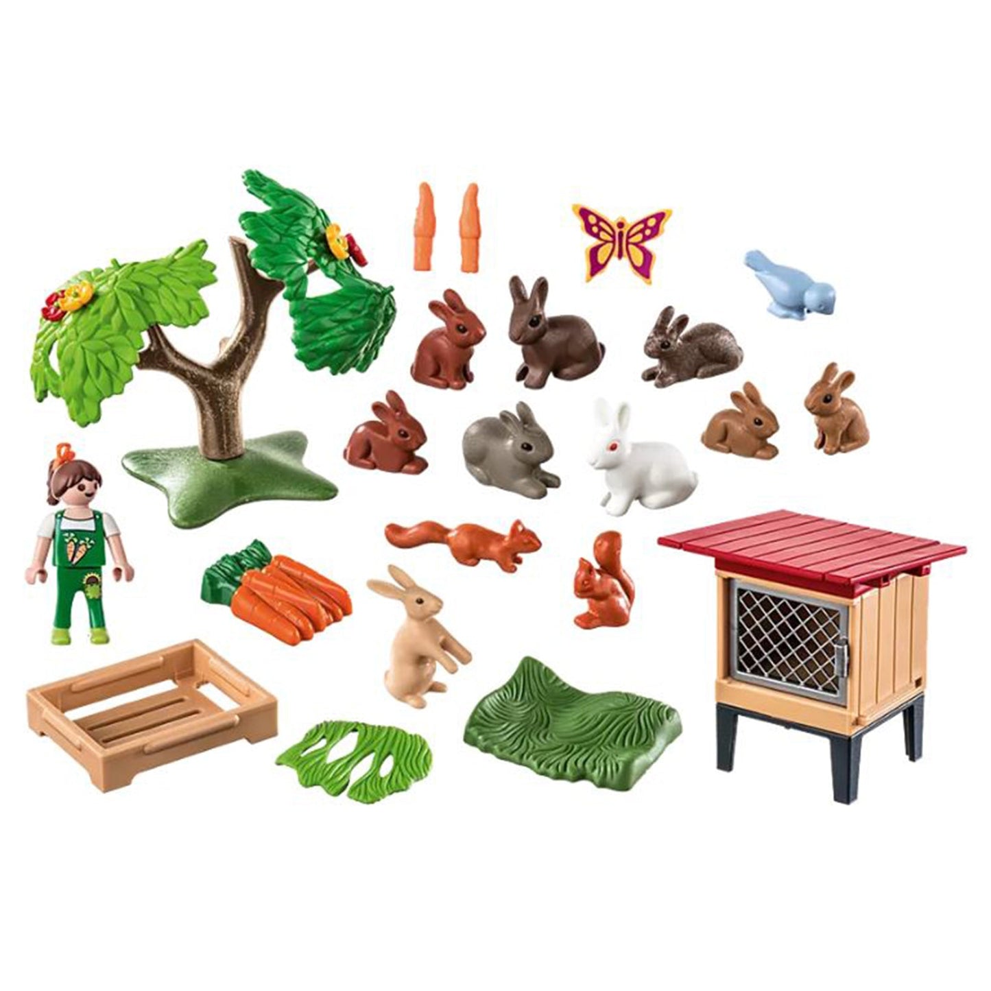 Playmobil Country Rabbit Hutch Building Set 71252