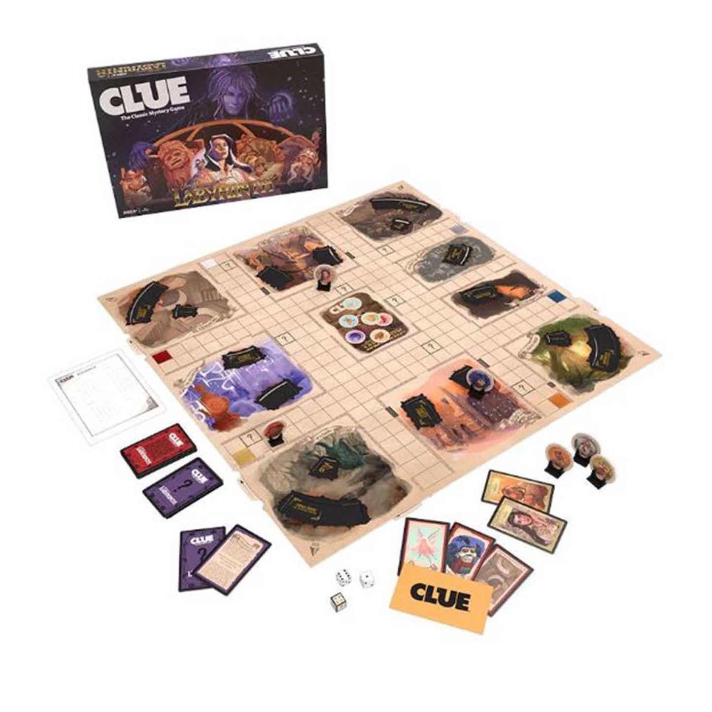 USAopoly Clue Labryinth Board Game