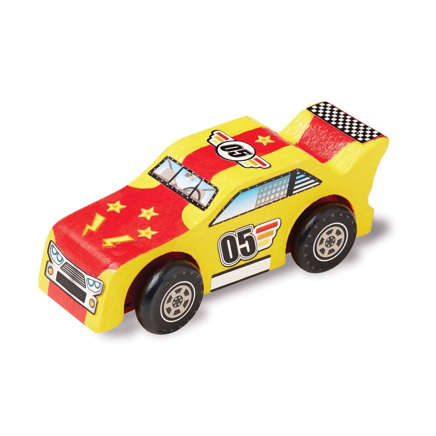 Melissa And Doug Decorate Your Own Wooden Race Car Craft Set