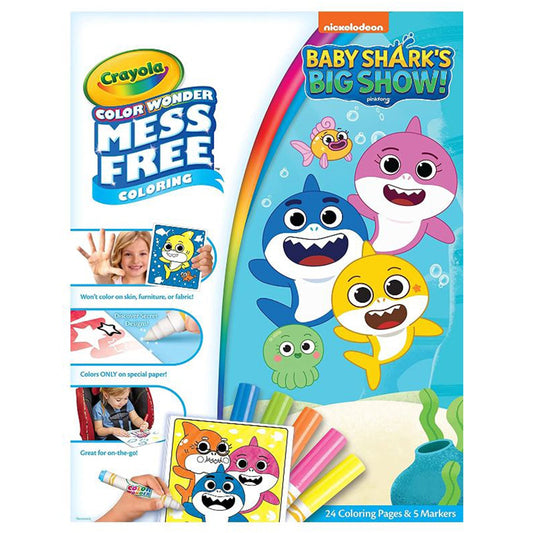 Crayola Baby Shark Big Show Foladable Set