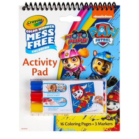 Crayola Color Wonder Paw Patrol Activity Book