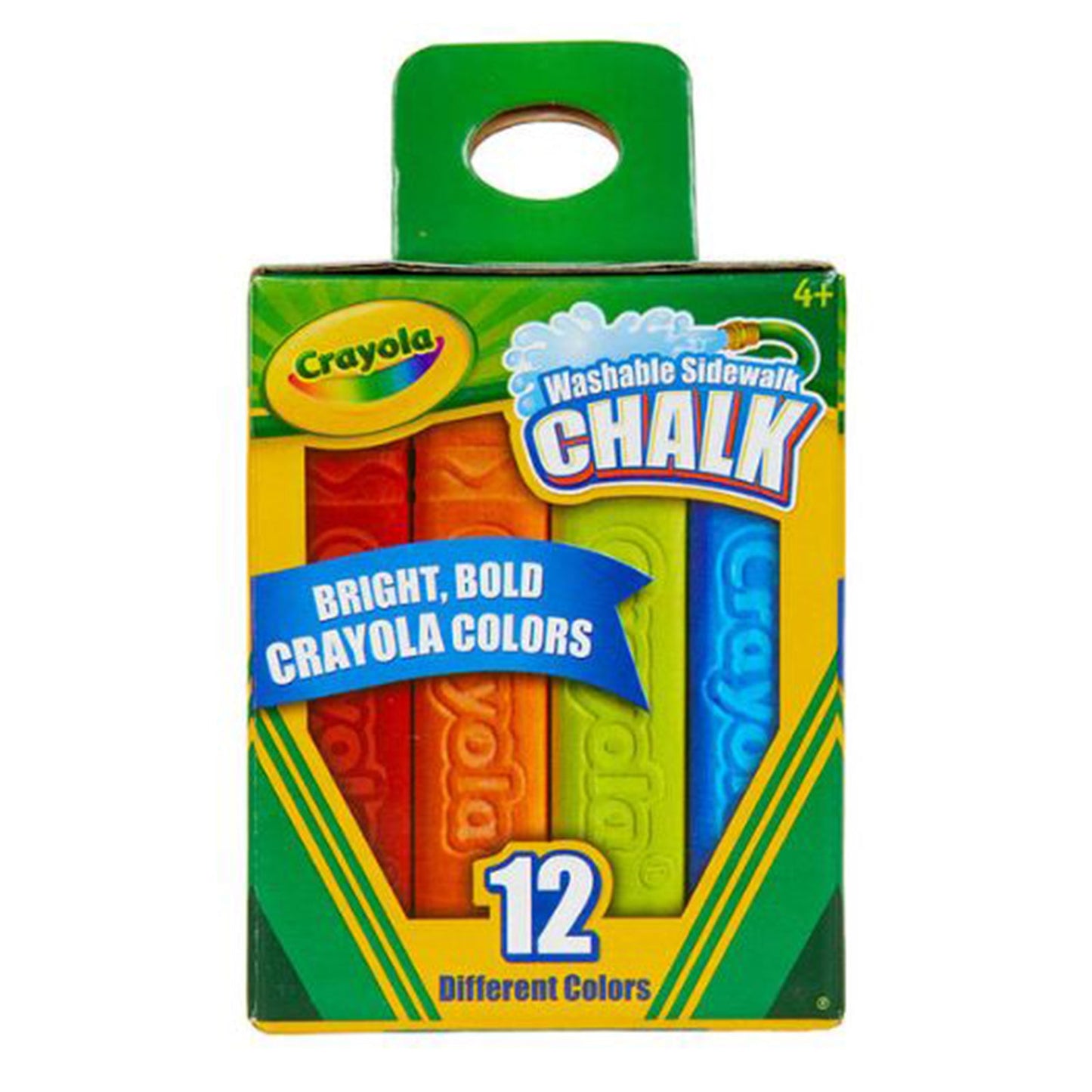 Crayola 12 Count Washable Sidewalk Chalk