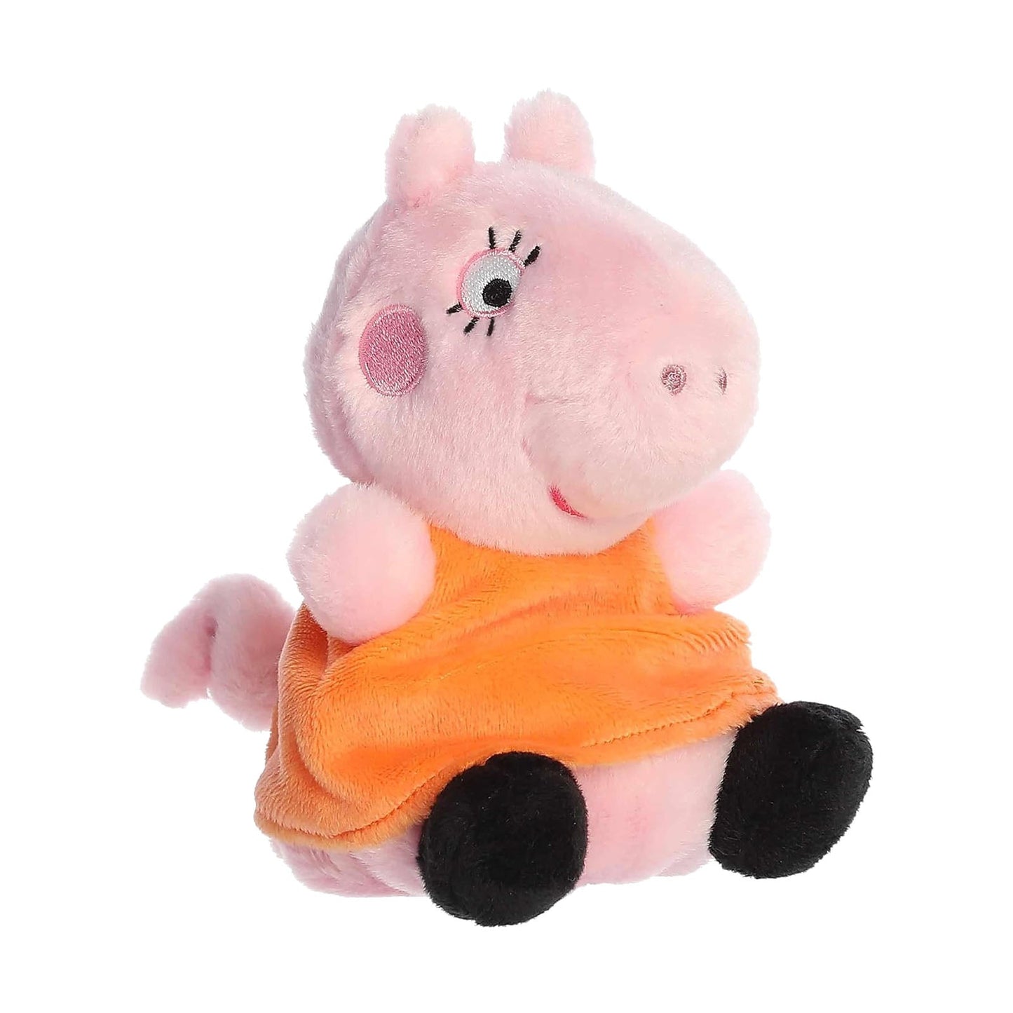 Aurora Palm Pals Peppa Pig Mummy Pig 5 Inch Plush Figure