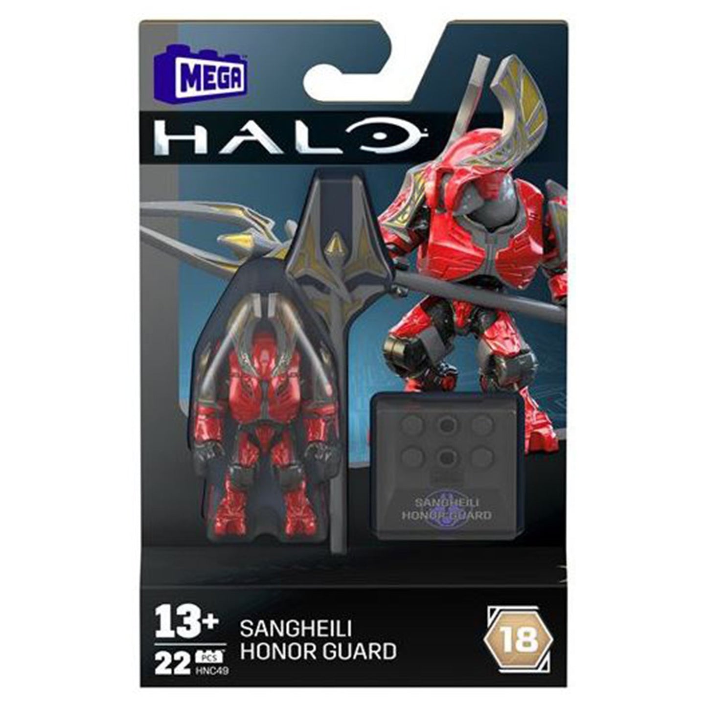 Mega Construx Halo Heroes Sangheili Honor Guard Building Set