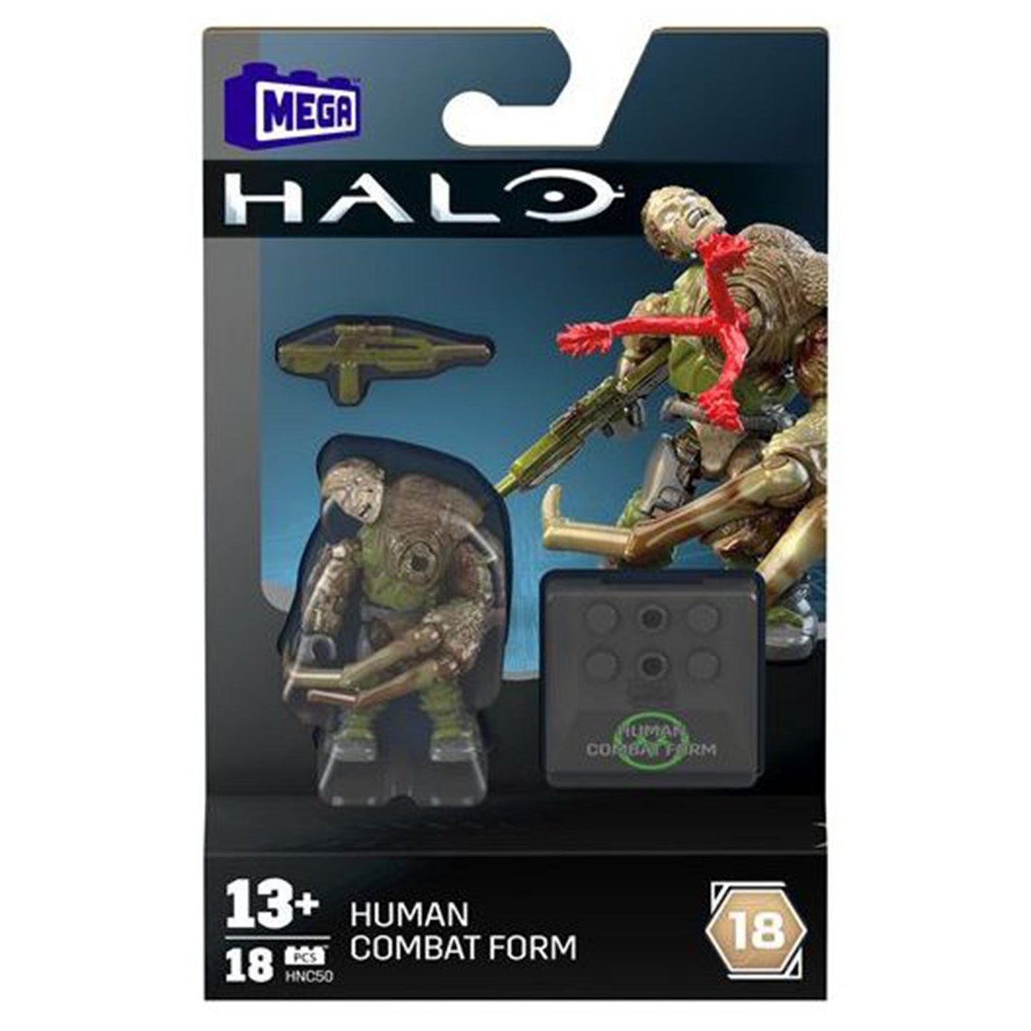 Mega Construx Halo Heroes Human Combat Form Building Set