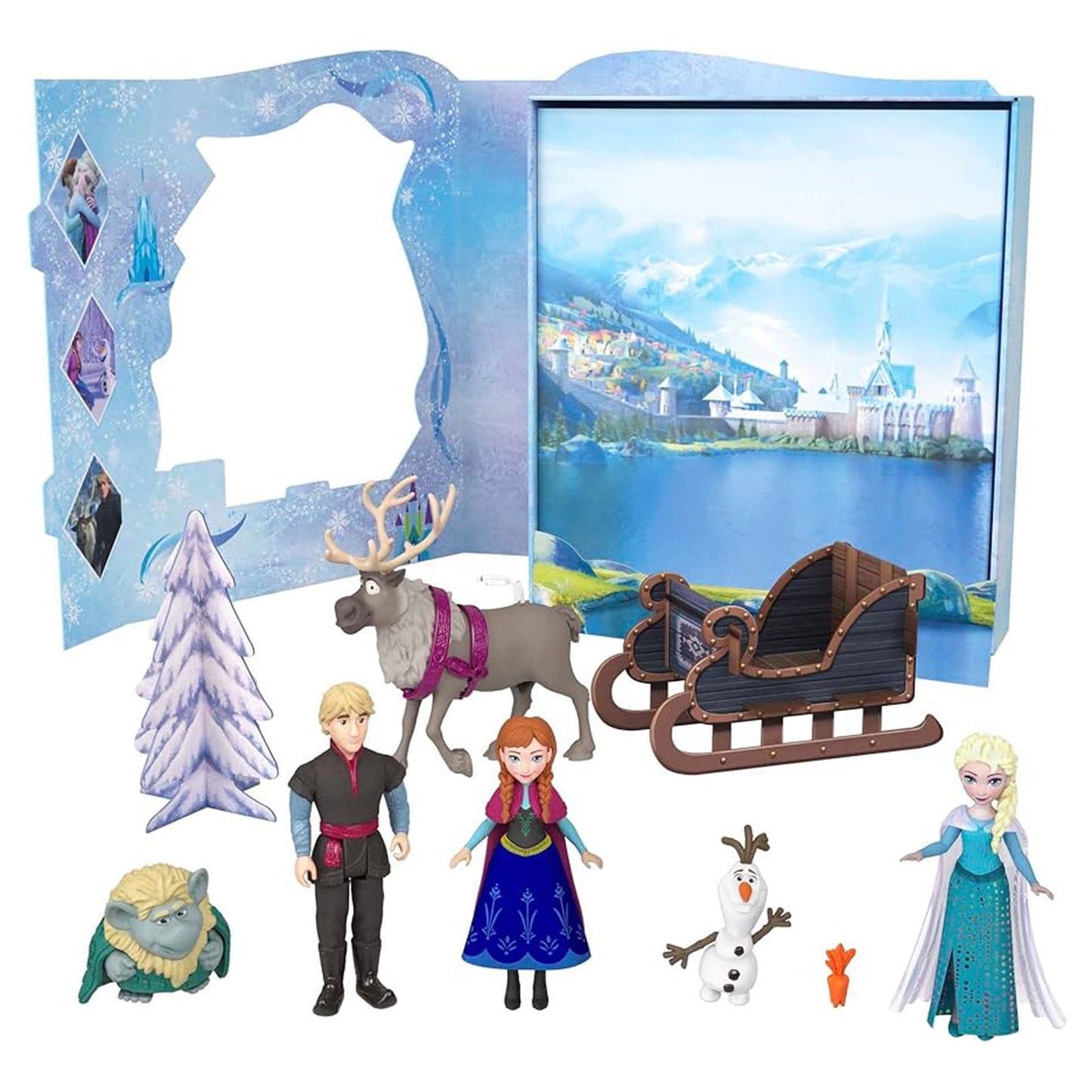 Mattel Disney Frozen Classic Storybook Figure Set