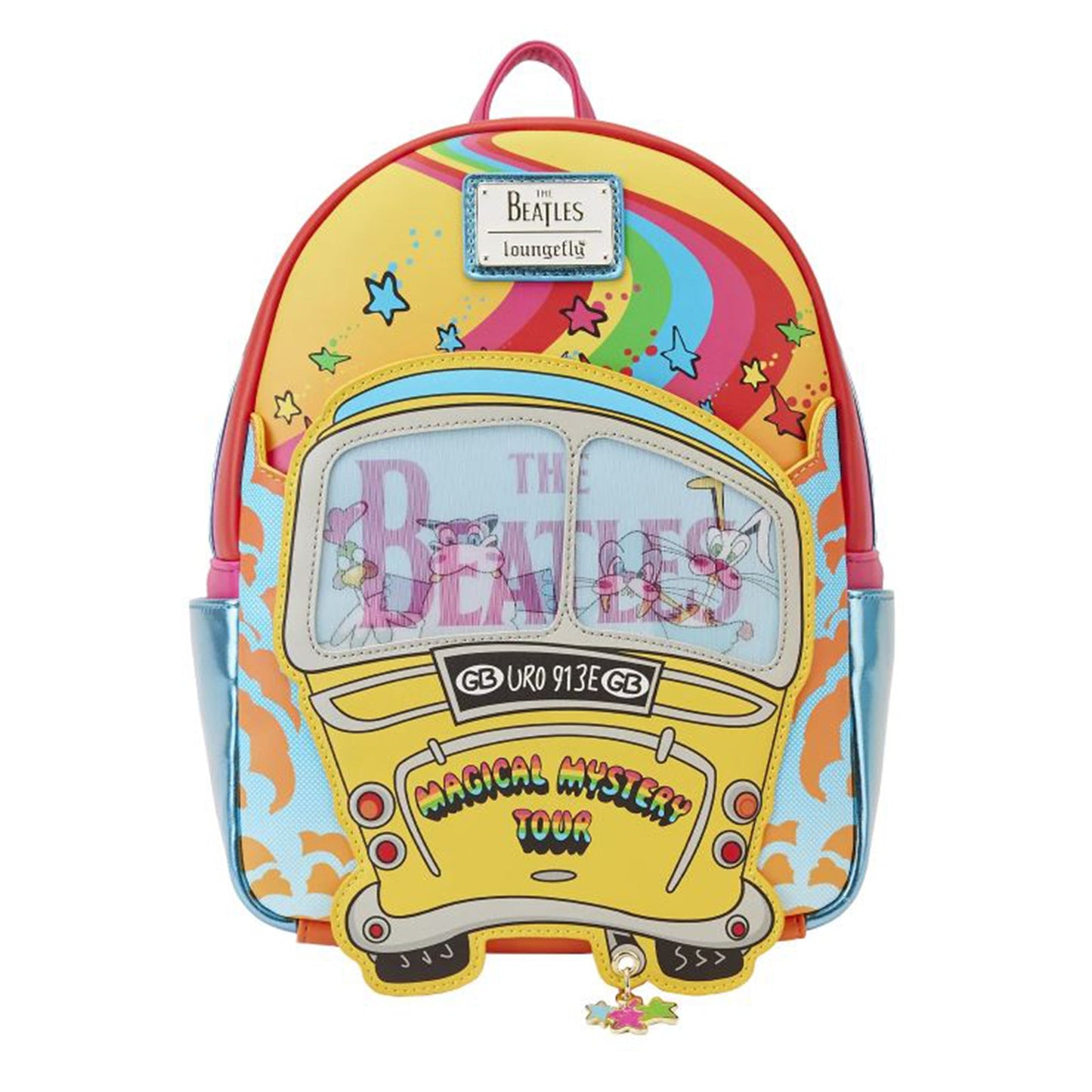 Loungefly The Beatles Magical Mystery Tour Bus Mini Backpack