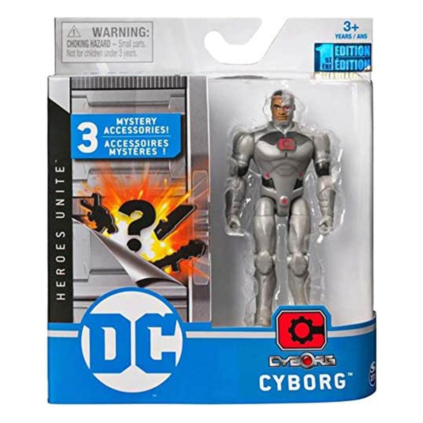 Spin Master DC Heroes Unite Cyborg 4 Inch Action Figure