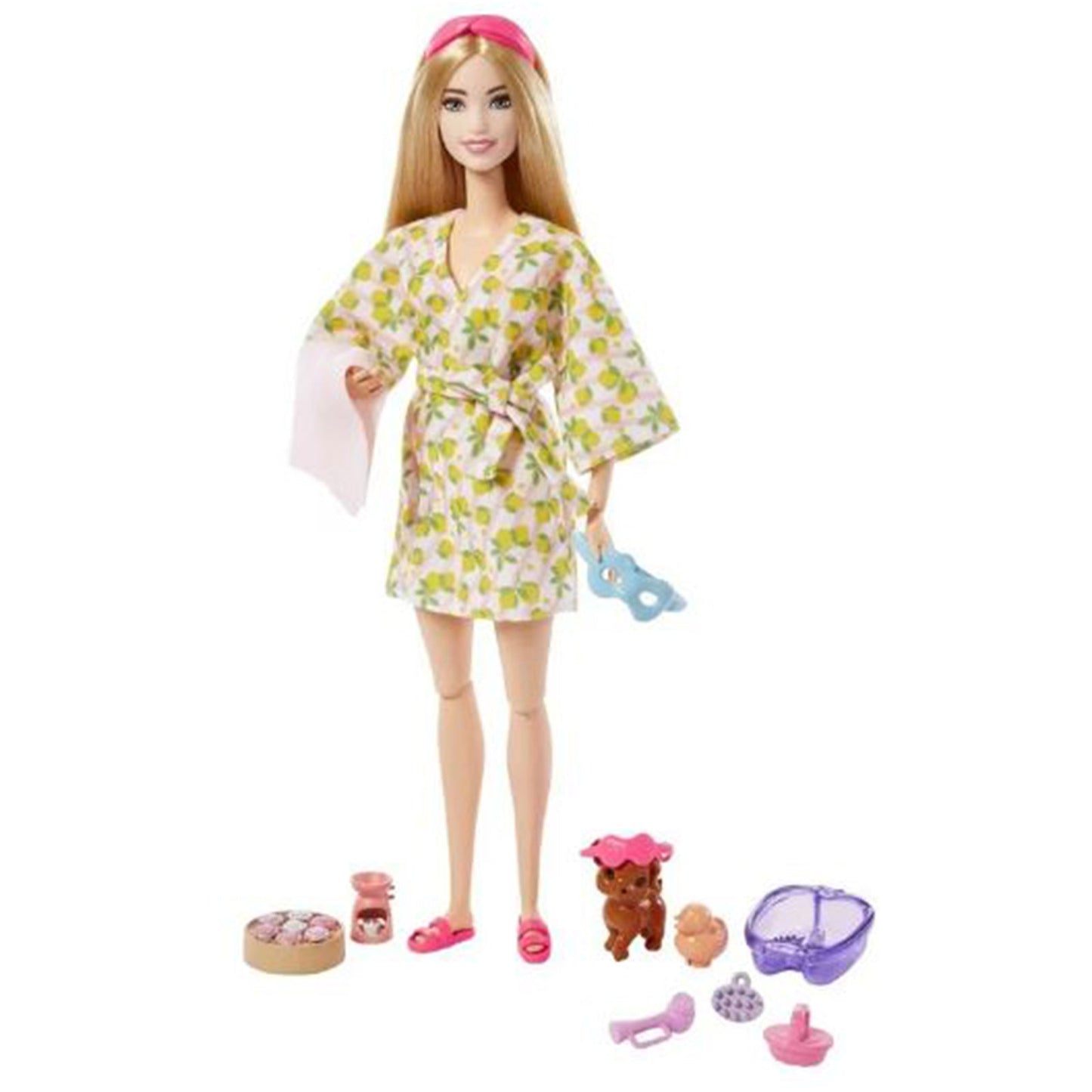 Mattel Barbie You Can Be Anything Blonde Spa With Puppy Doll Set