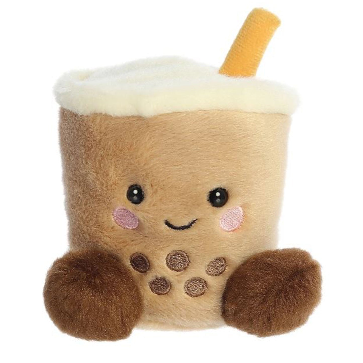 Aurora Palm Pals Milky Tea Boba 5 Inch Plush