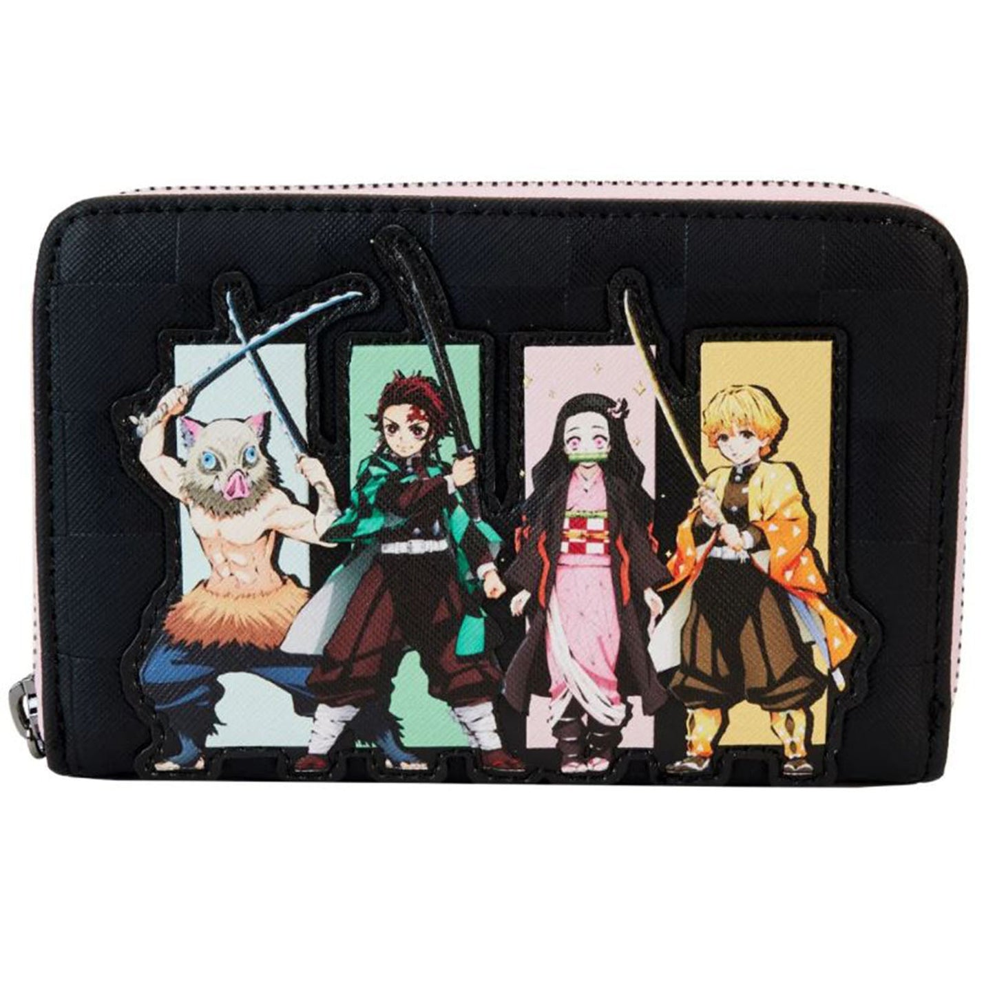 Loungefly Aniplex Demon Slayer Group Zip Around Wallet