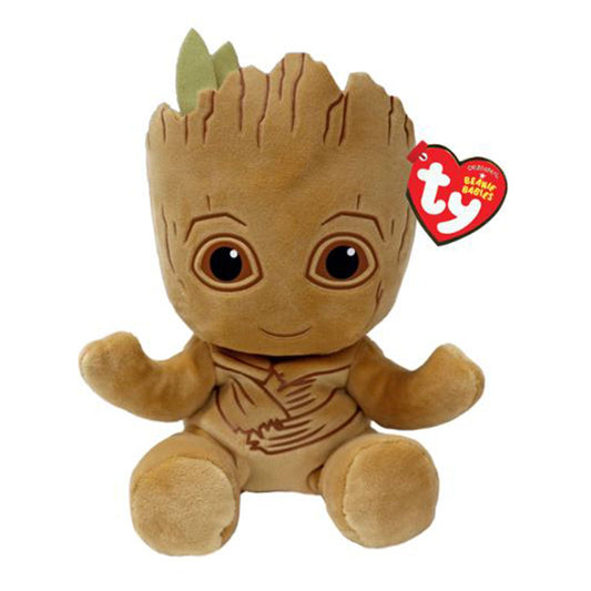 Ty Marvel Groot Floppy 7 Inch Plush Figure