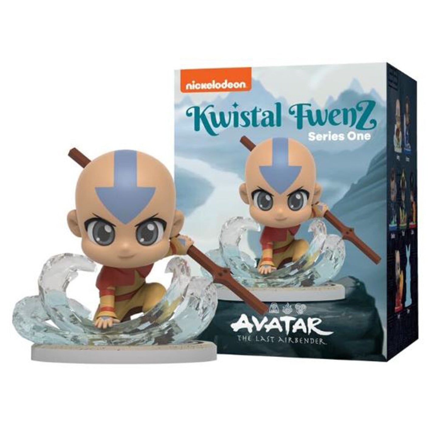 Mighty Jaxx Avatar Last Air Bender Kwistal Fwenz Series One Blind Box Mini Figure