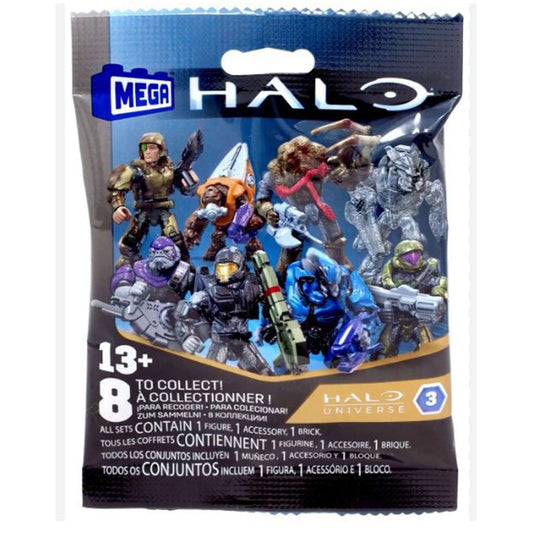 MEGA Series 3 Halo Universe Single Blind Bag Figure