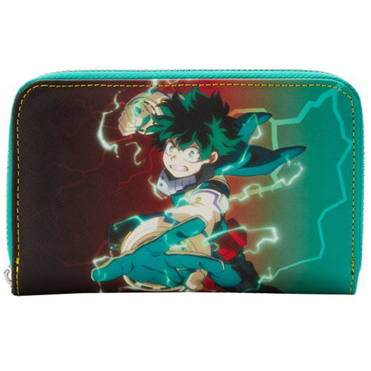 Loungefly My Hero Academia Deku Zip Around Wallet