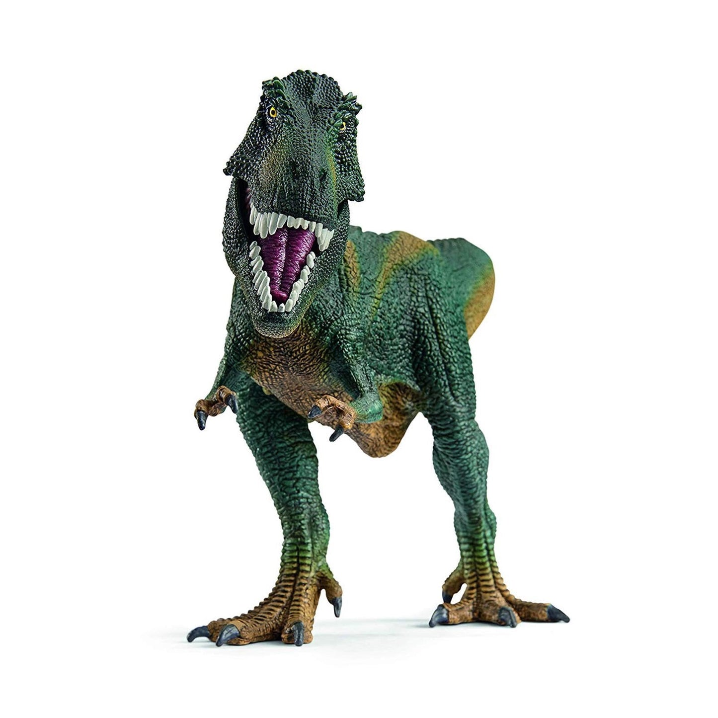 Schleich Tyrannosaurus Rex Green Yellow Dinosaur Figure