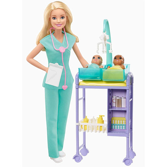 Barbie Careers You Can Be Anything Baby Doctor Doll Set B