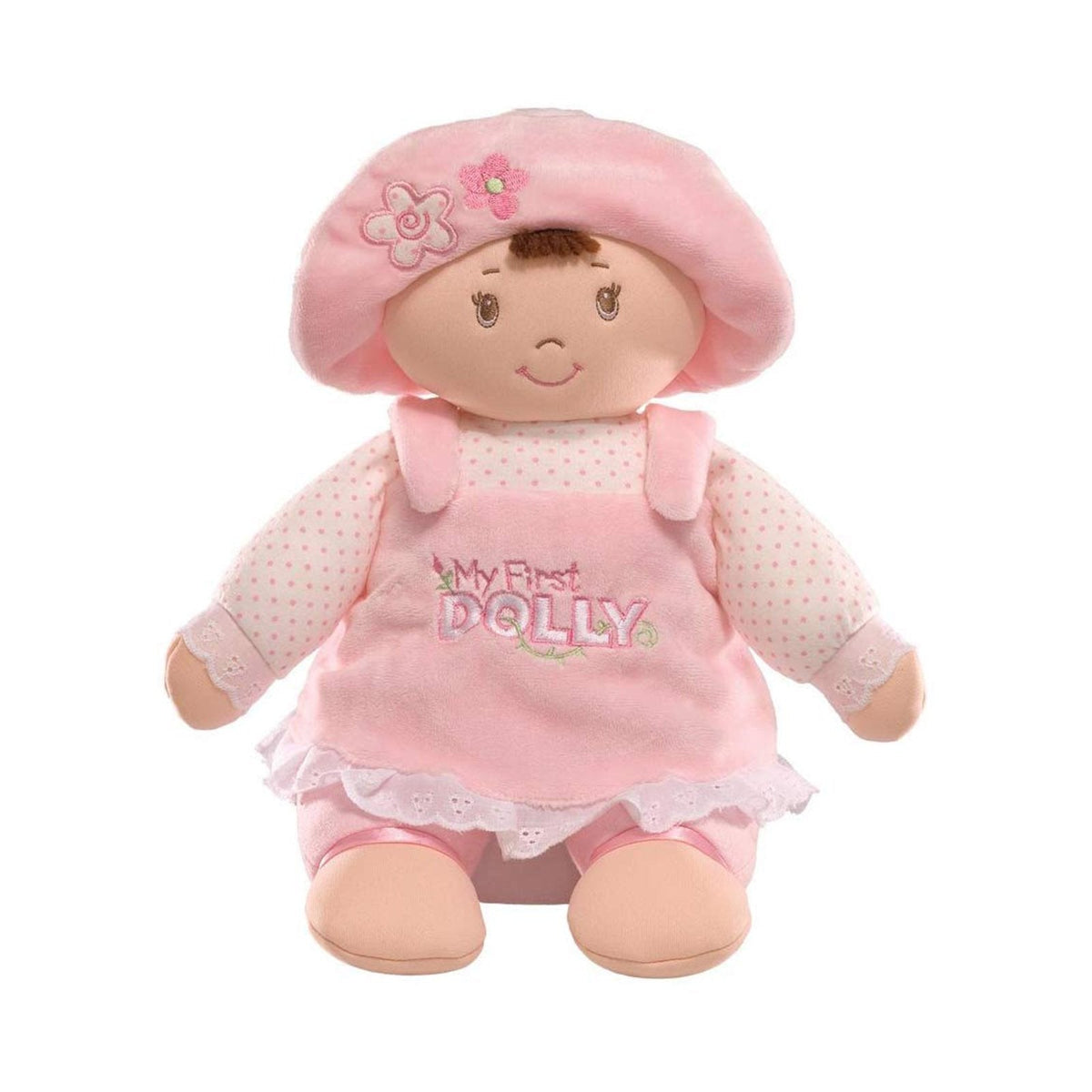 Gund First Doll Brunette 13 Inch Plush