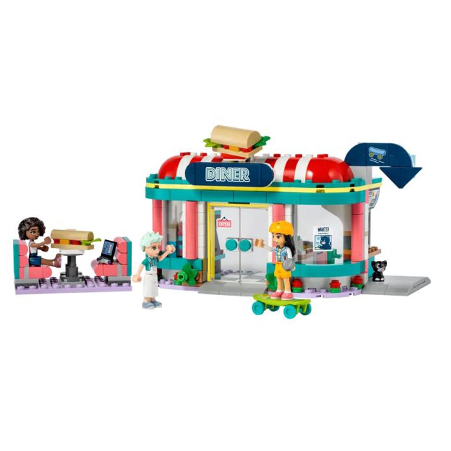 LEGO® Friends Heartlake Downtown Diner Building Set 41728