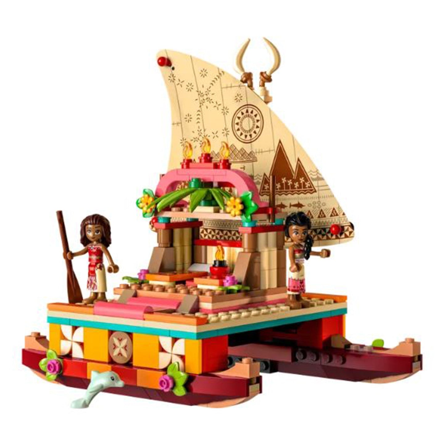 LEGO® Disney Moana's Wayfinding Boat Building Set 43210