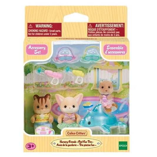 Calico Critters Nursery Friends Pool Fun Trio Set CC2172