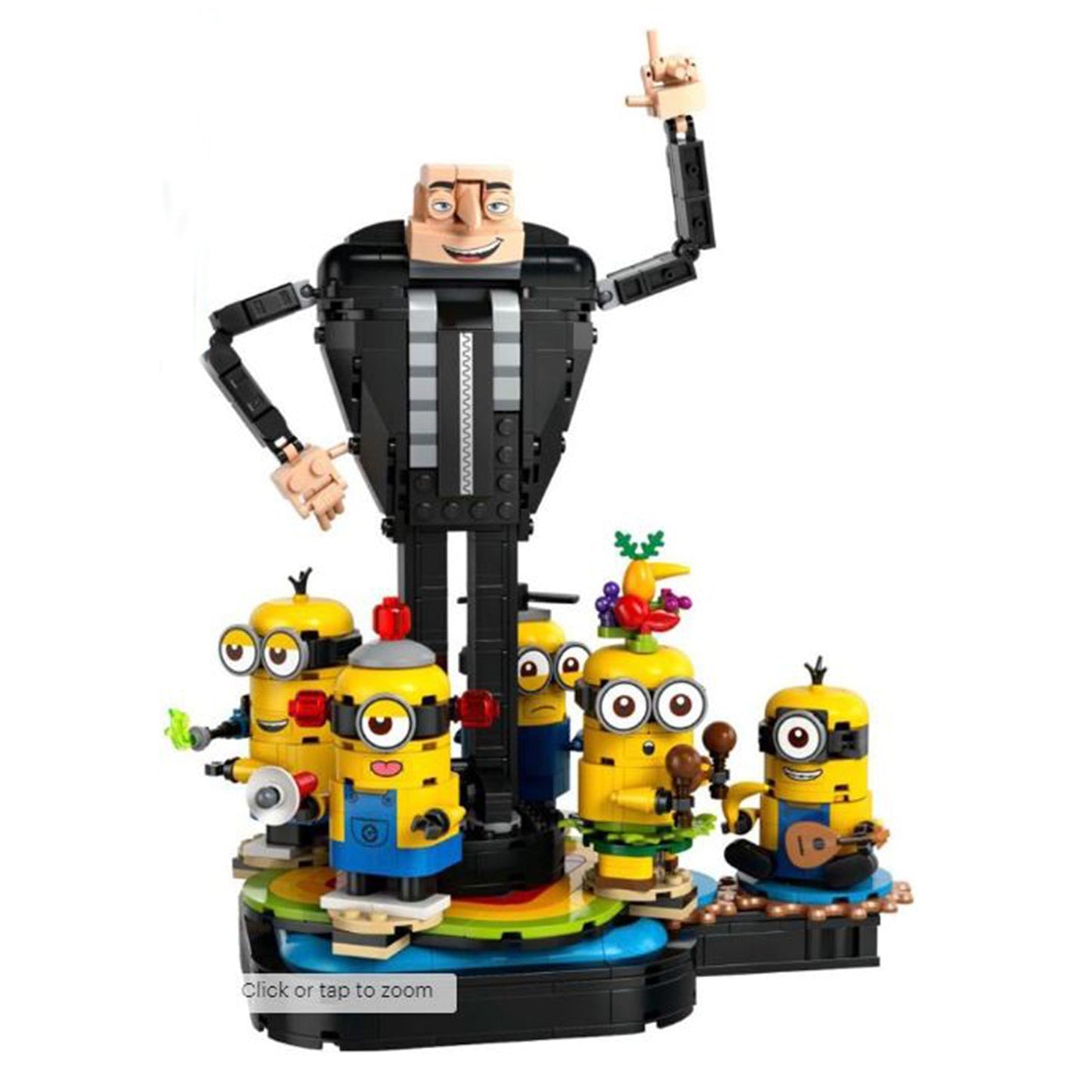 LEGO® Illumination's Despicable Me 4 Brick-Built Gru And Minions Building Set 75582