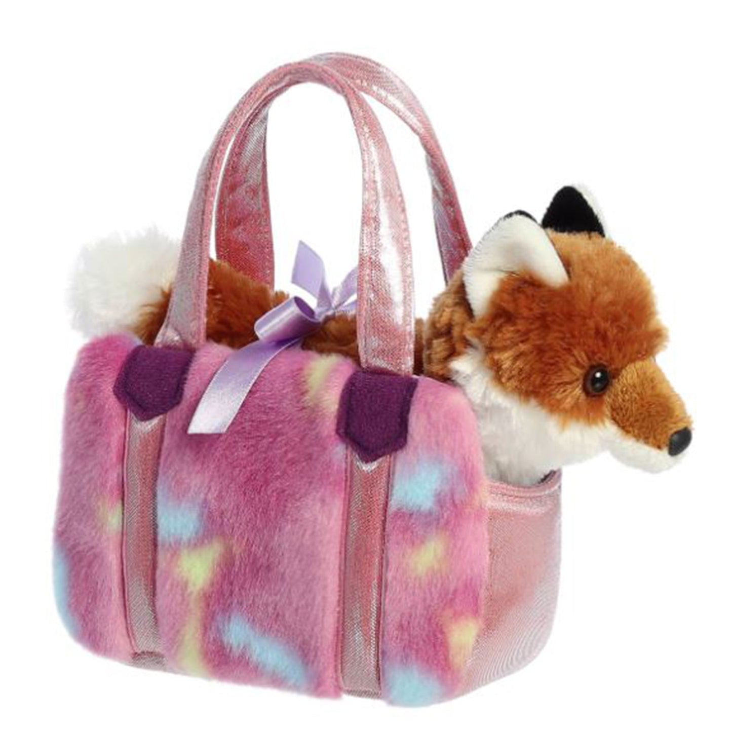 Aurora Fancy Pals Tutti Frutti Fox Pet Carrier 6 Inch Plush