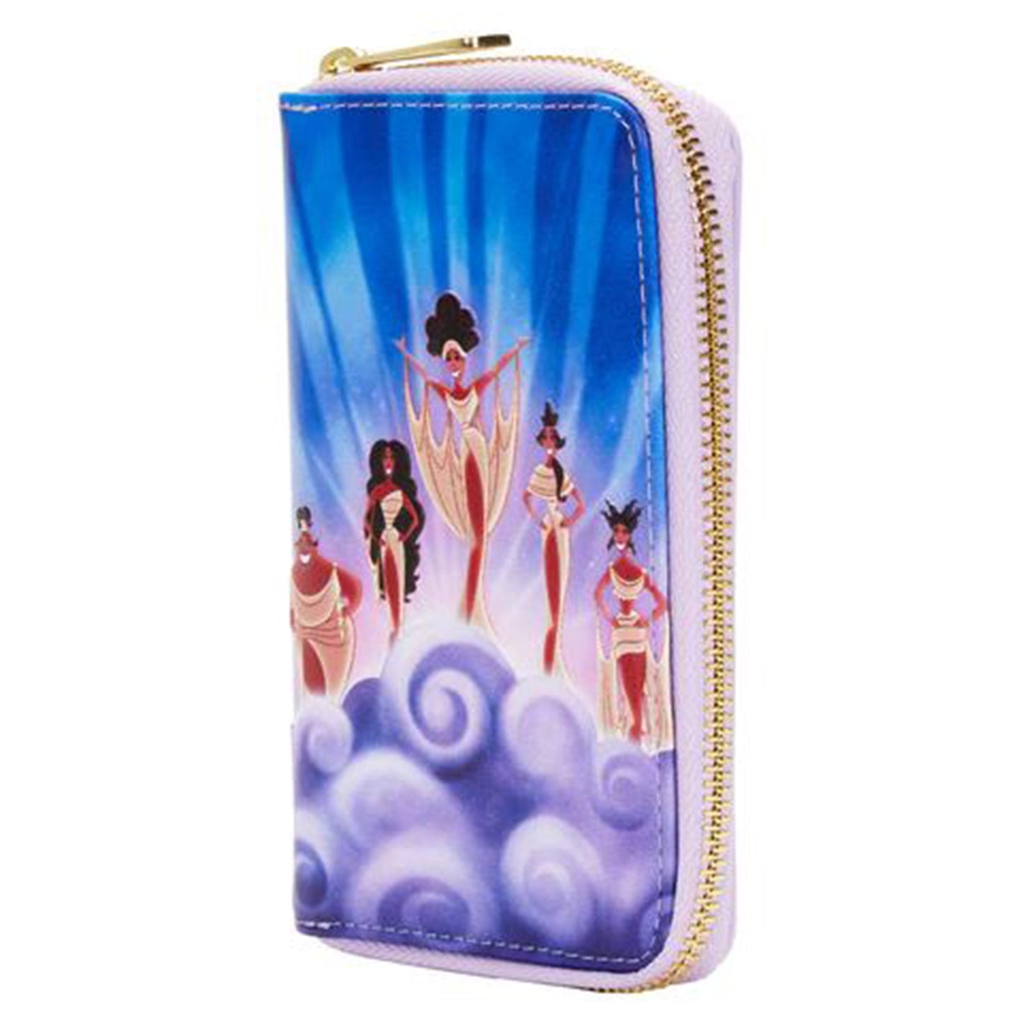 Loungefly Disney Hercules Muses Zip Around Wallet