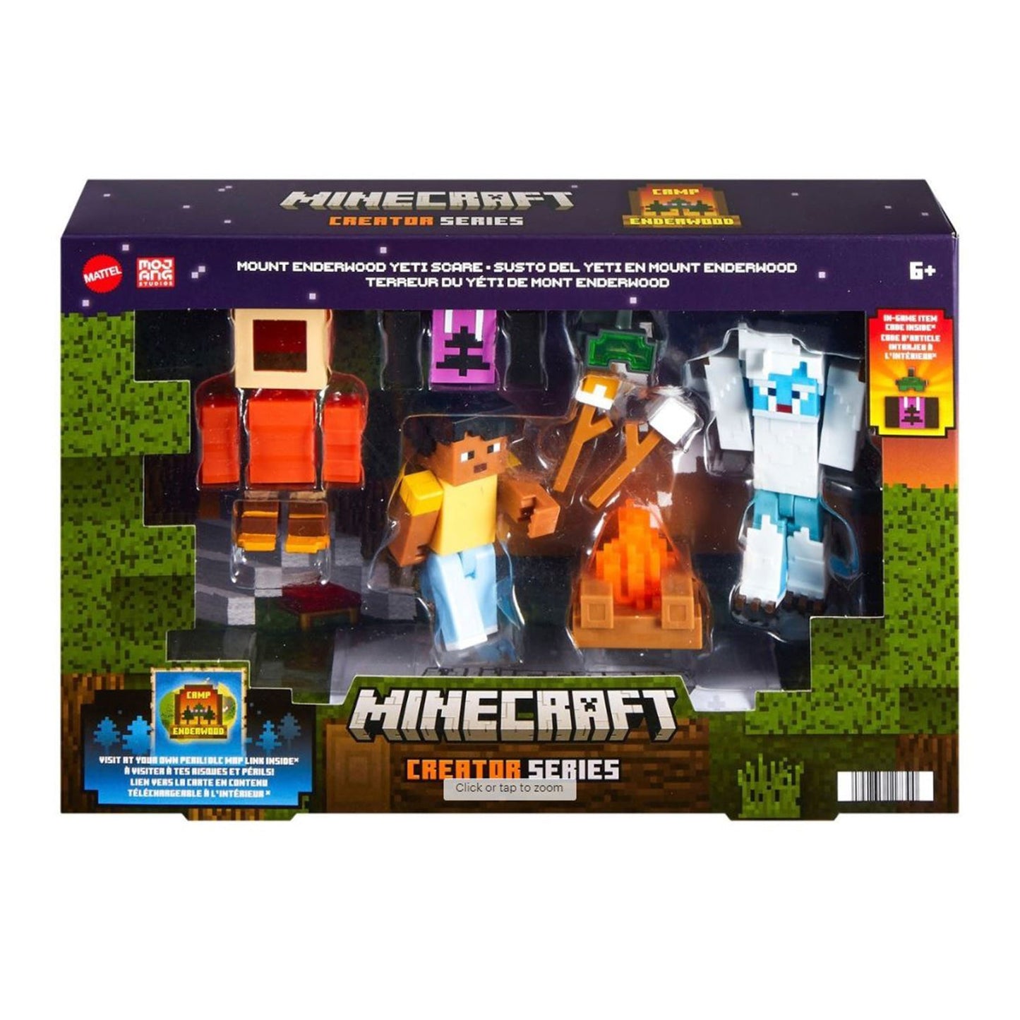 Minecraft Creator Series Mount Enderwood Yeti Scare Set