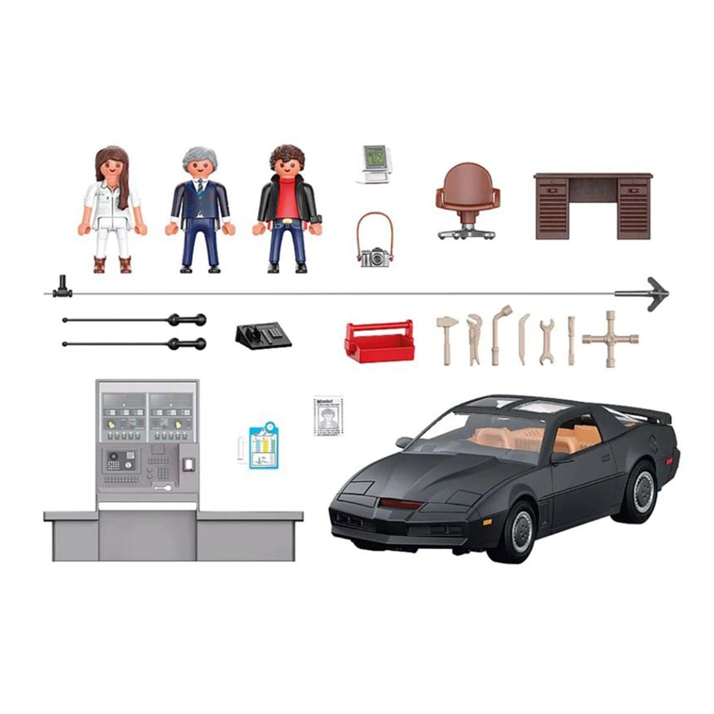 Playmobil Knight Rider KITT Vehicle Building Set