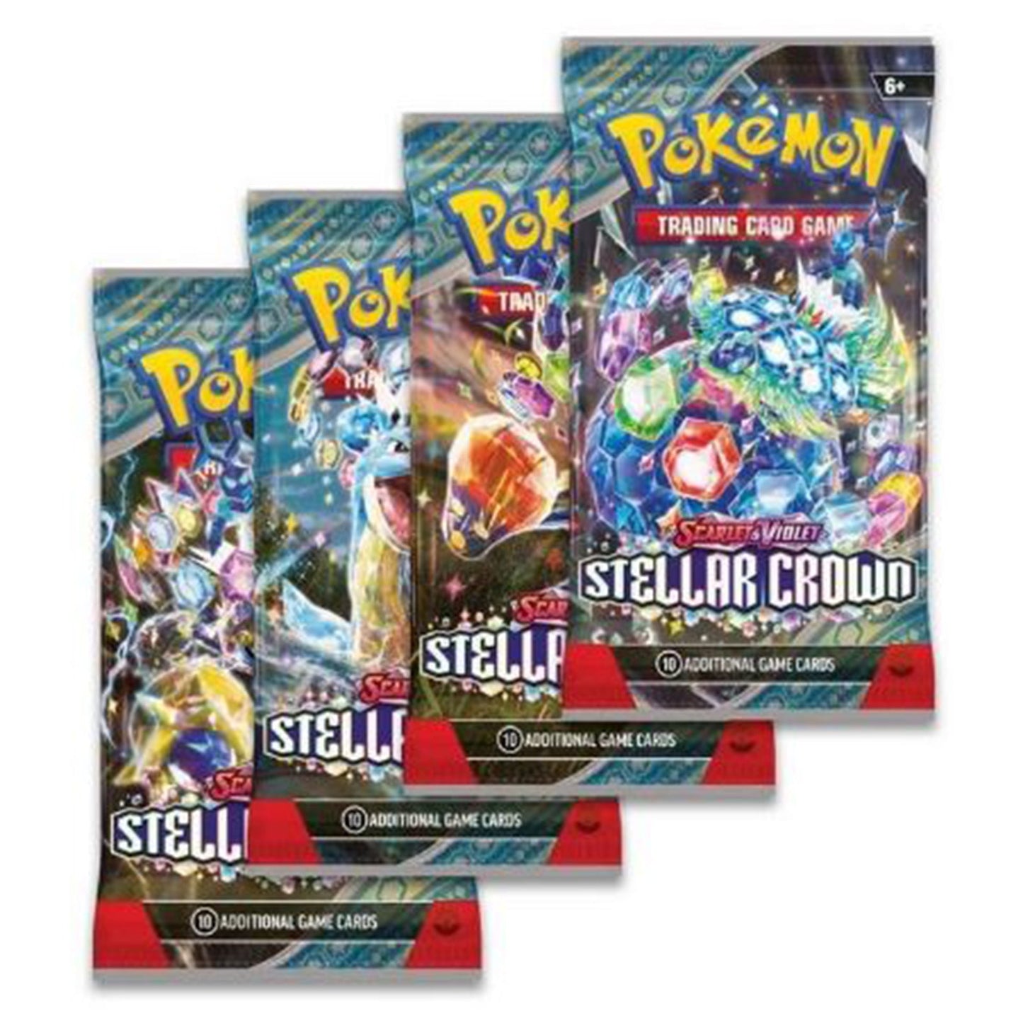 Pokemon Trading Card Game Scarlet And Violet Stellar Crown Booster Pack