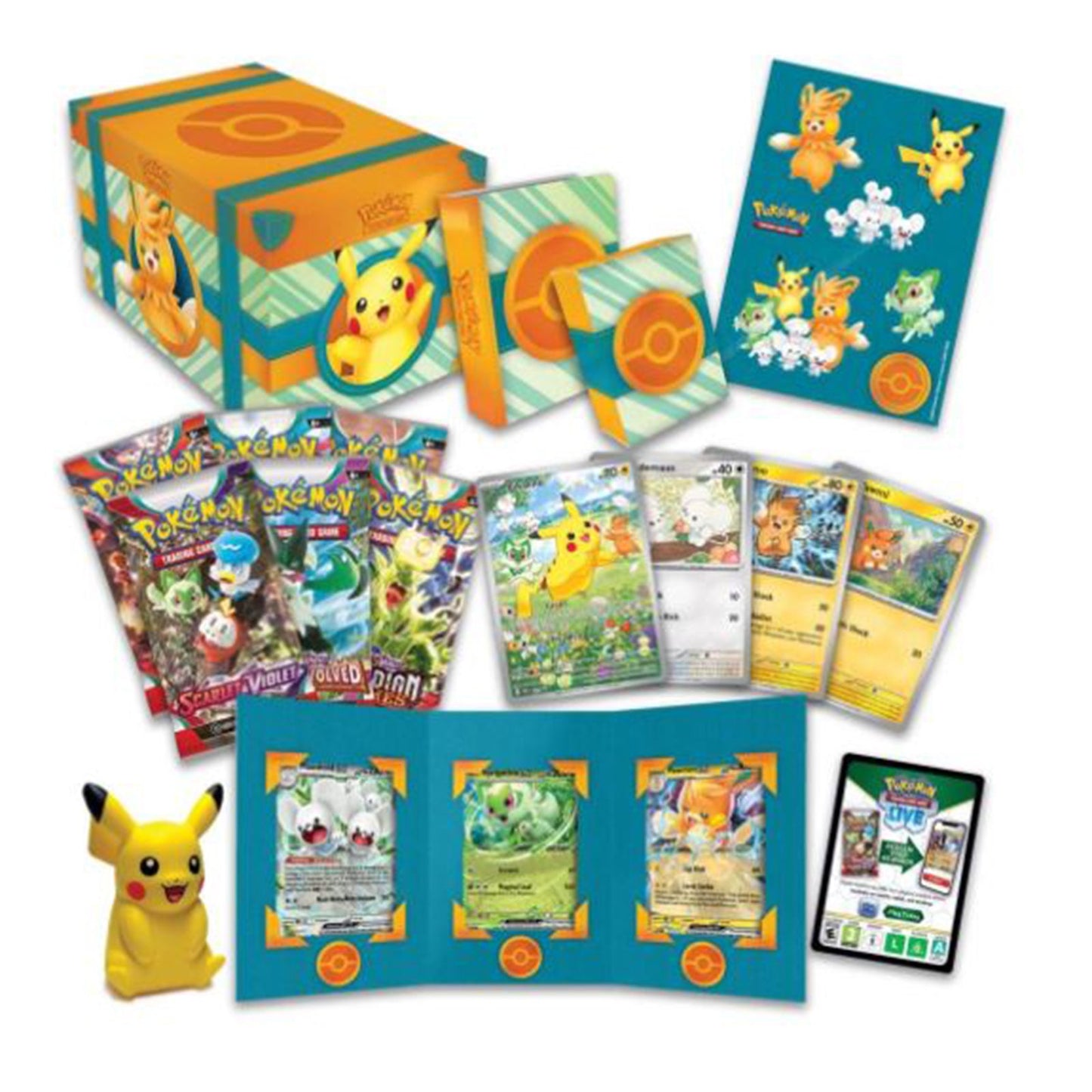 Pokemon Paldea Adventure Chest Set