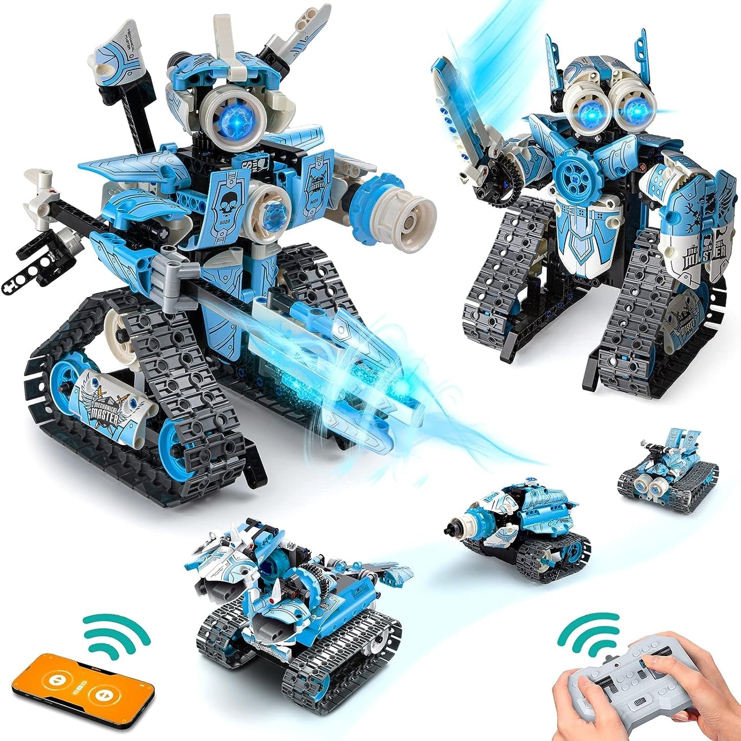 IM Master Mechanical Programable Robot RC 398 Piece Set