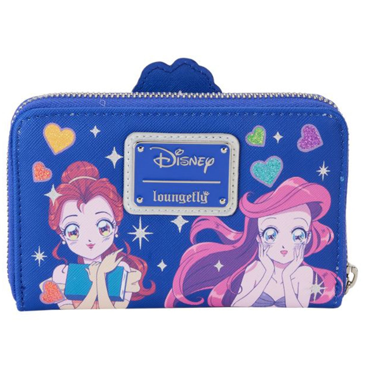 Loungefly Disney Princess Manga Style Zip Around Wallet