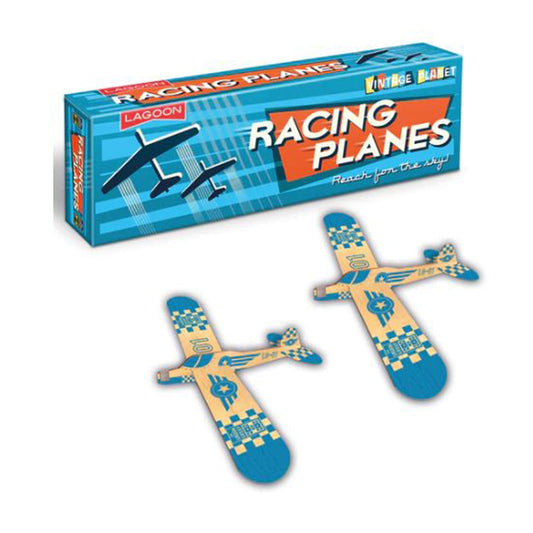 University Games Vintage Planet Racing Plane Set