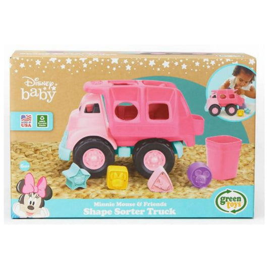 Green Toys Disney Baby Minnie Mouse And Friends Shape Sorter Truck