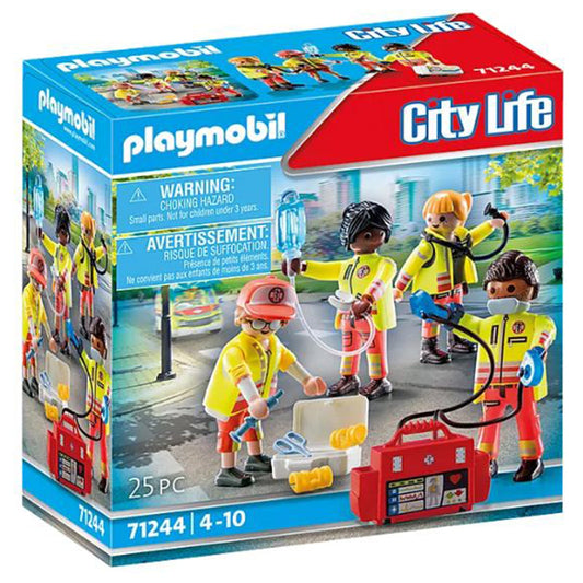 Playmobil City Life Medical Team Building Set 71244