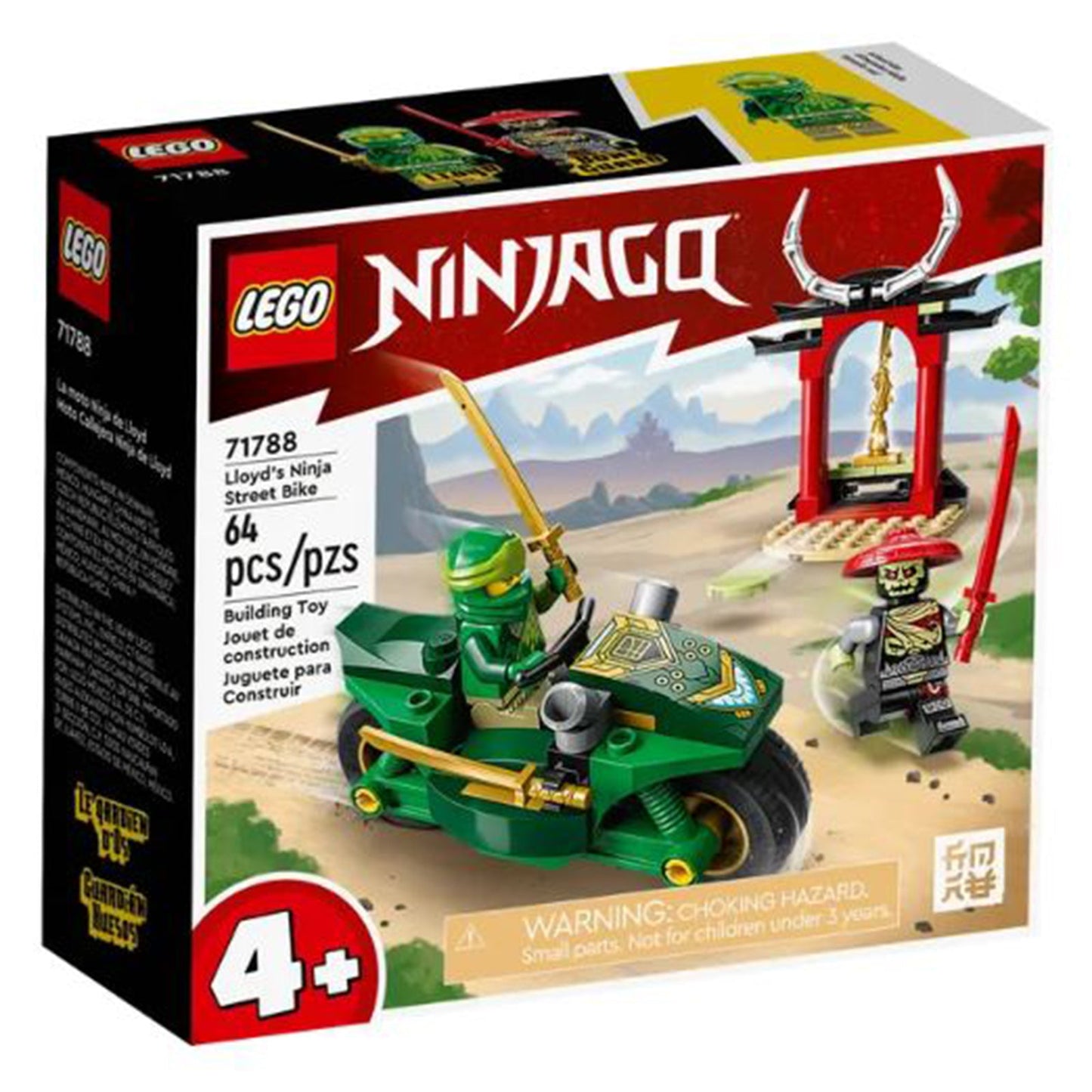 LEGO® Ninjago Lloyd's Ninja Street Bike Building Set 71788