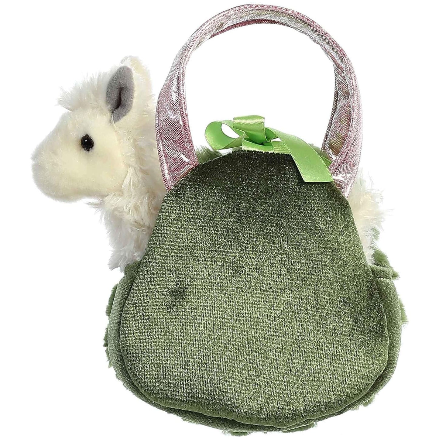 Aurora Fancy Pals Foodie Avocado 5.5 Inch Plush Bag Set