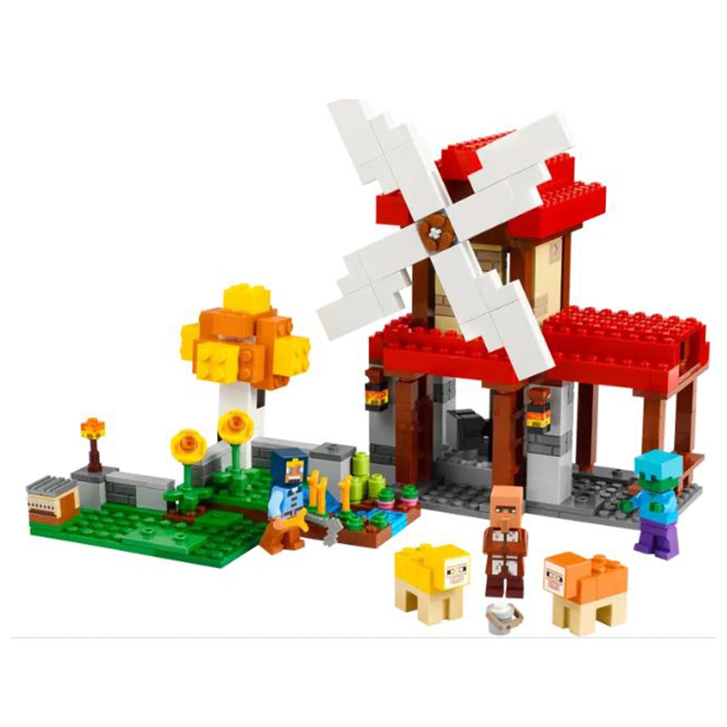 LEGO® Minecraft The Windmill Farm Building Set 21262