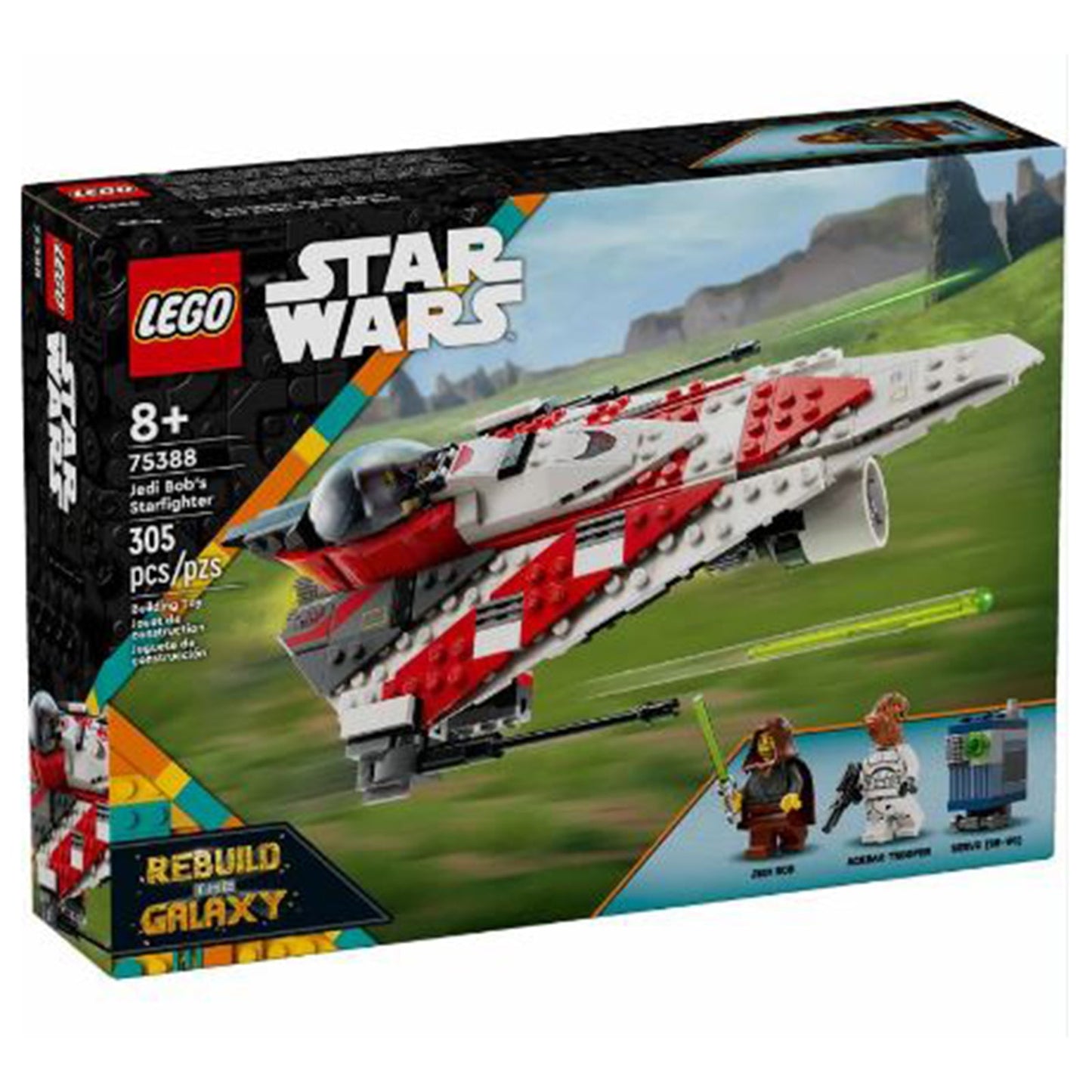 LEGO® Star Wars Jedi Bob's Starfighter Building Set 75388