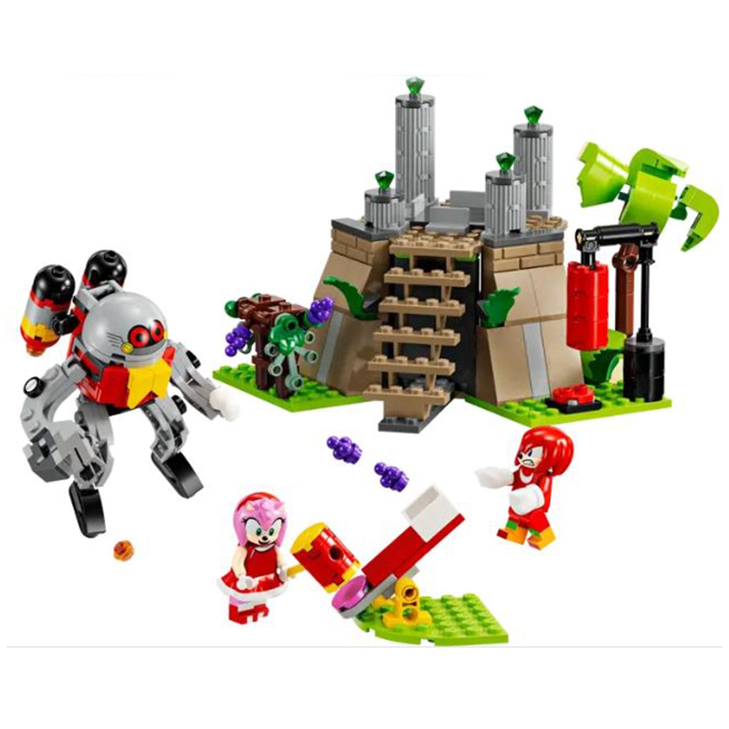 LEGO® Sonic The Hedgehog Knuckles And The Master Emerald Shrine Building Set 76998