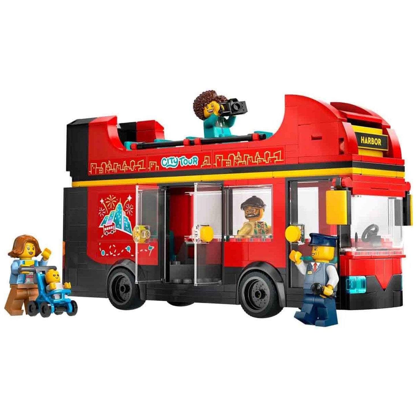 LEGO® City Double-Decker Sightseeing Bus Building Set 60407