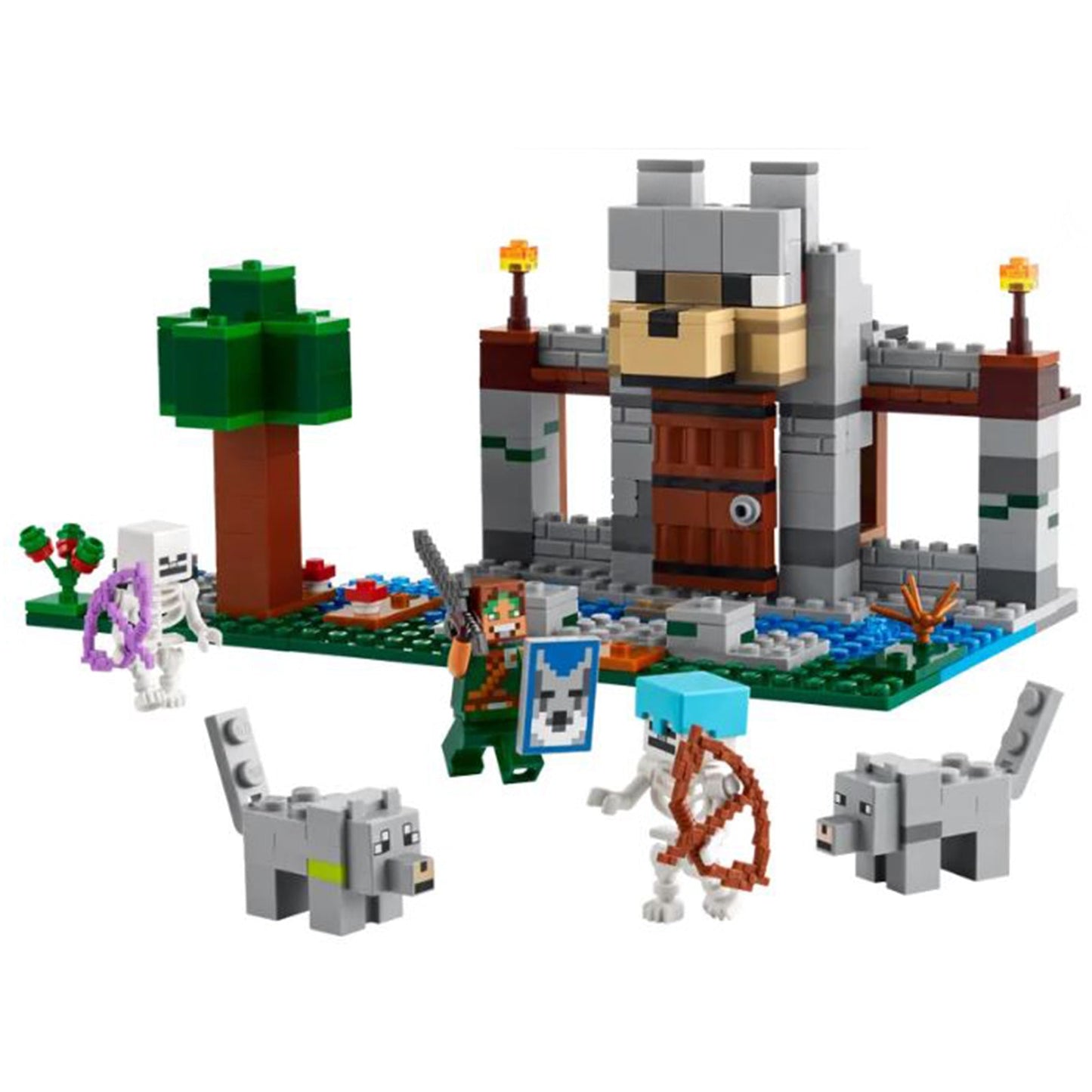 LEGO® Minecraft The Wolf Stronghold Building Set 21261