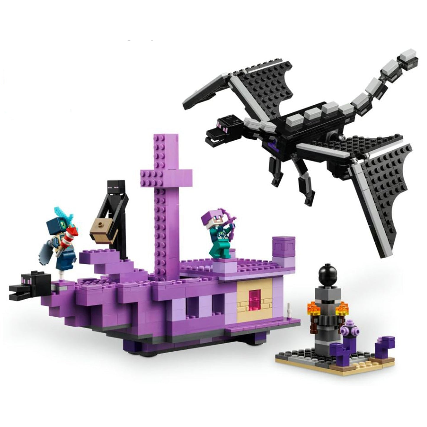 LEGO® Minecraft The Ender Dragon And End Ship Building Set 21264