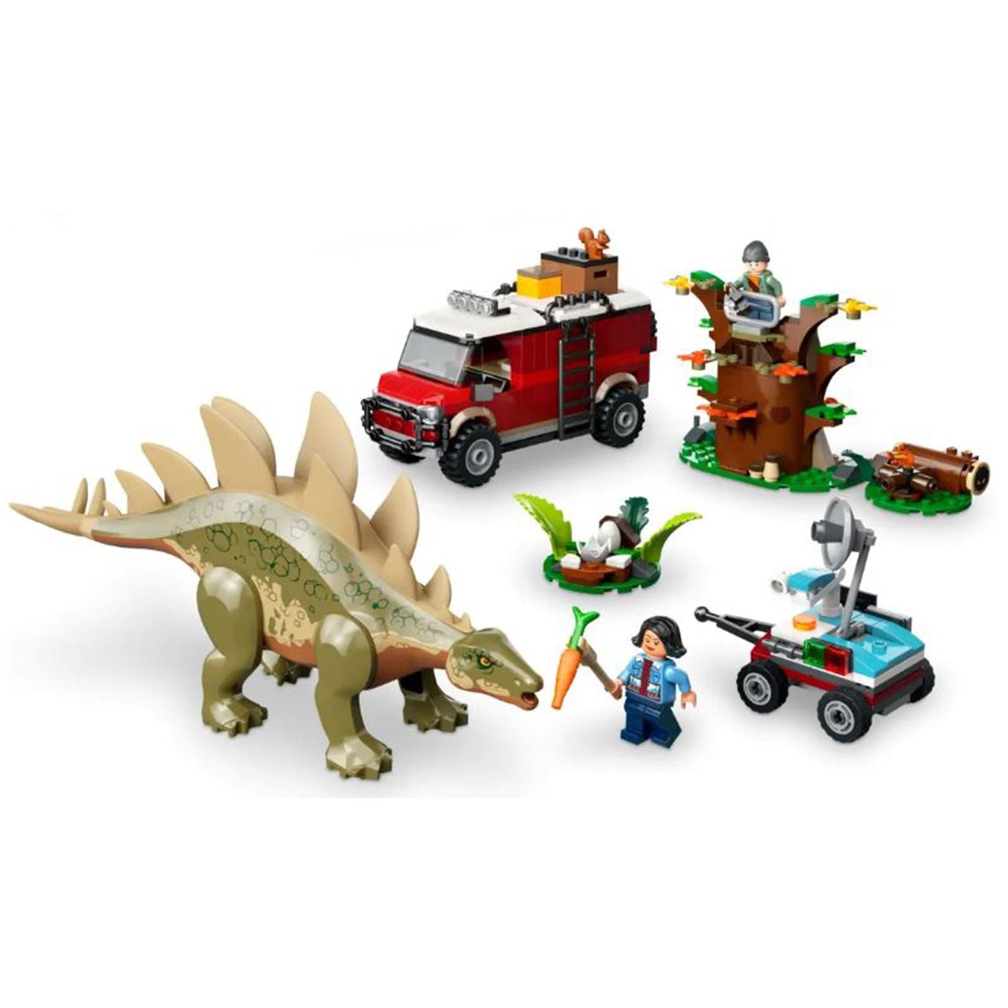 LEGO® Jurassic World Chaos Theory Dinosaur Missions Stegosaurus Discovery Building Set 76965