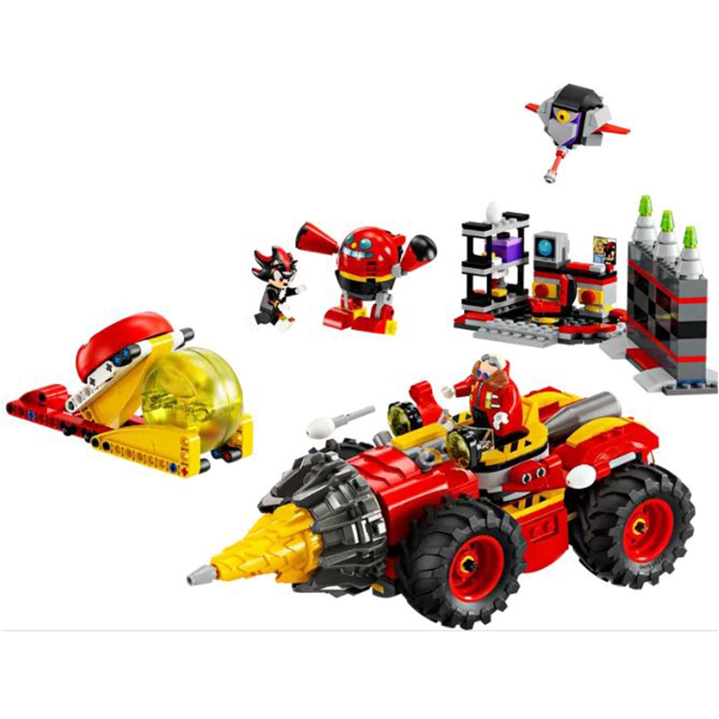 LEGO® Sonic The Hedgehog Super Sonic VS Egg Drillster Building Set 76999